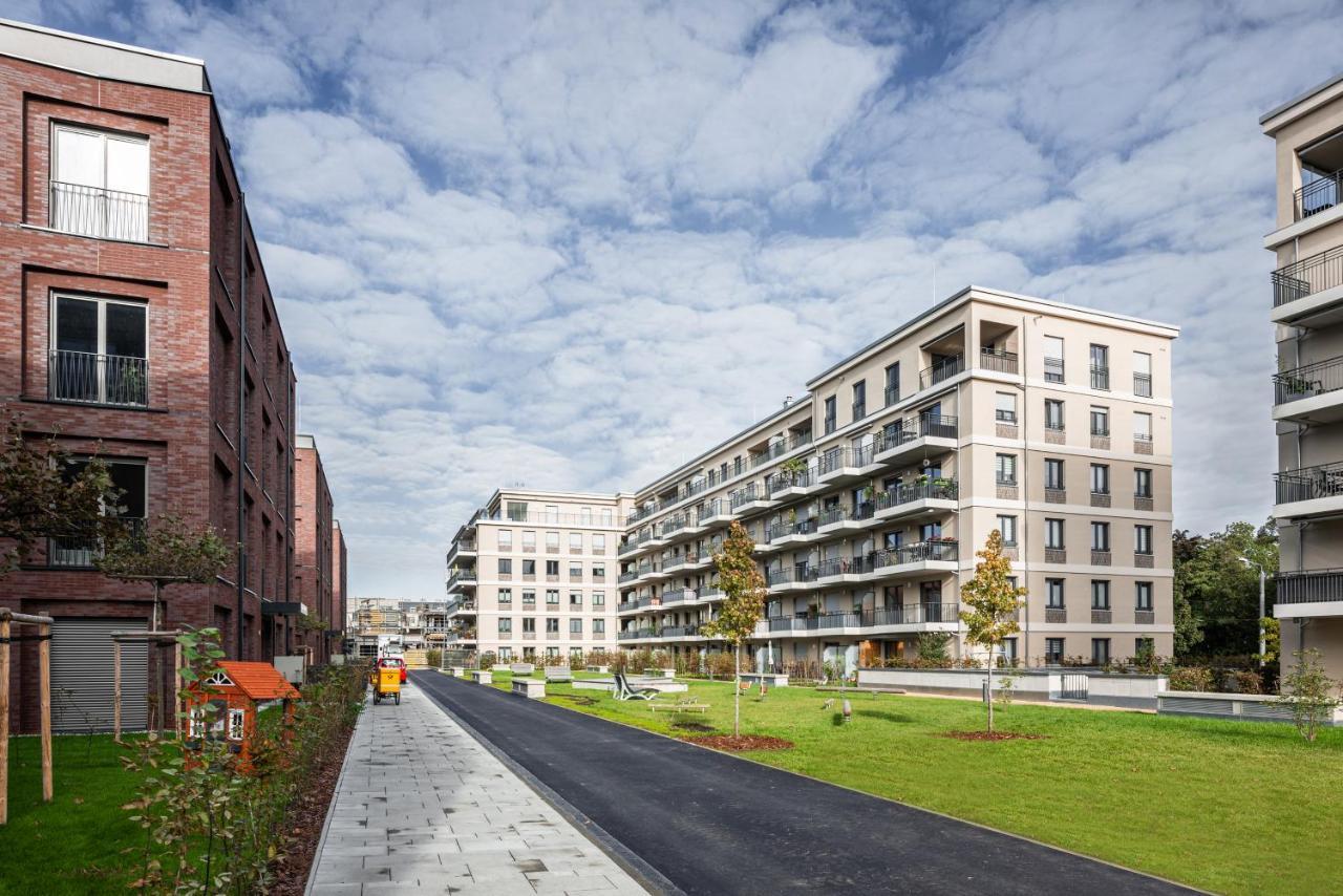 Nk Apartments - Hafencity Dresden Mit Elbblick - Modern & Zentral Exterior foto